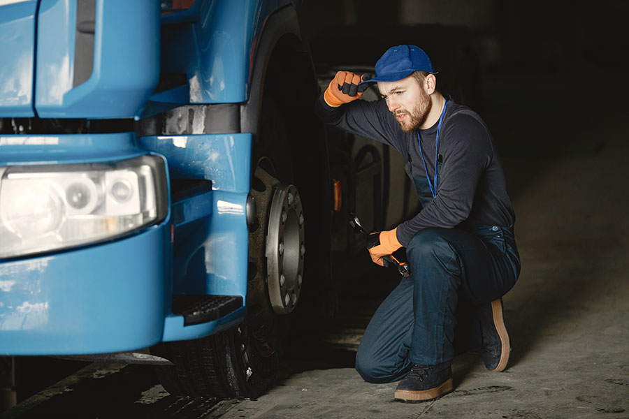 LKW Reifenreparatur
